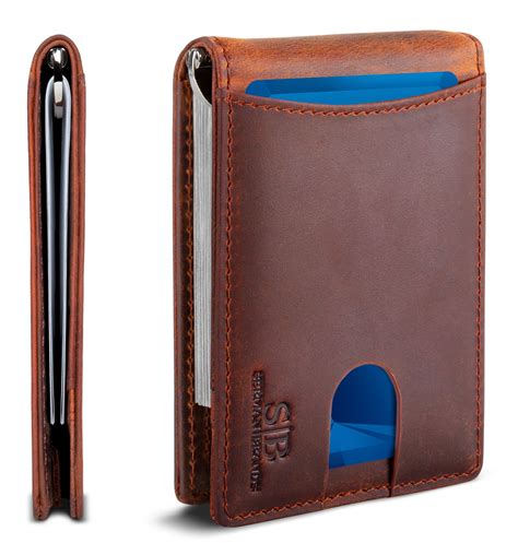 Serman Brands - SERMAN BRANDS RFID Slim Wallets for Men. Mens Wallet ...