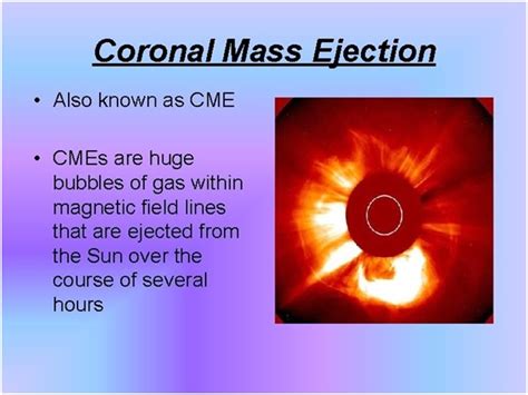 Coronal Mass Ejections (CMEs) - Optimize IAS