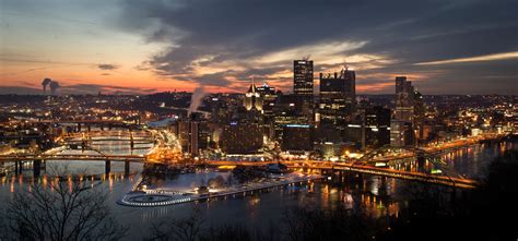 Pittsburgh Skyline Wallpapers - 4k, HD Pittsburgh Skyline Backgrounds ...