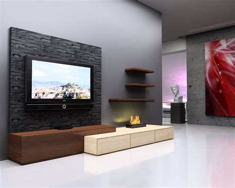 LCD wall unit Más Led Tv Wall, Tv Wall Panel, Wall Panel Design, Tv ...