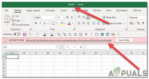 Fix: 'Microsoft Has Blocked Macros From Running' Error in Excel