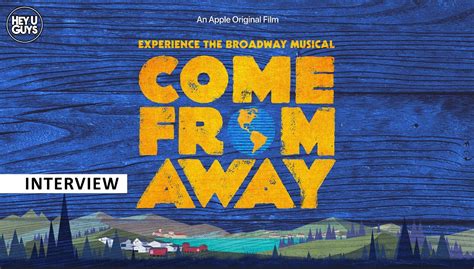 Interviews with writers, cast & crew from stage musical Come From Away