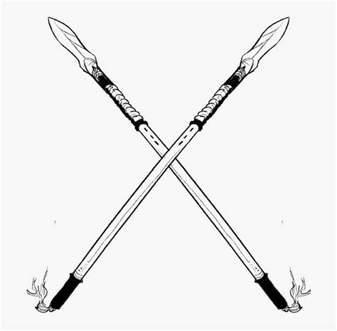 Clip Art Spear Drawing Ubisafe The - Ski, HD Png Download - kindpng