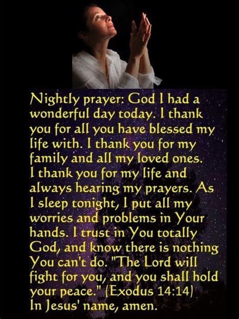 Pin by Cindy Abbott on ~*Love by JESUS*~ | Good night prayer, Night ...