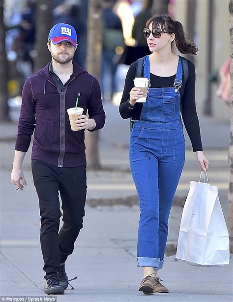 Daniel Radcliffe and girlfriend Erin Darke cut casual figures in New ...