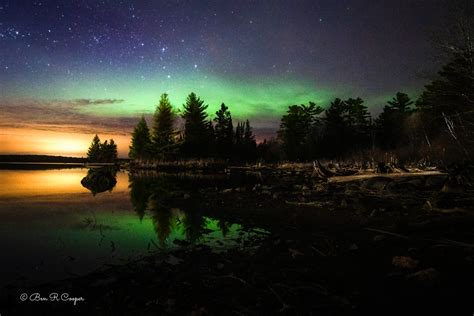 Northern Lights in Northern Minnesota | Ben R Cooper Photography