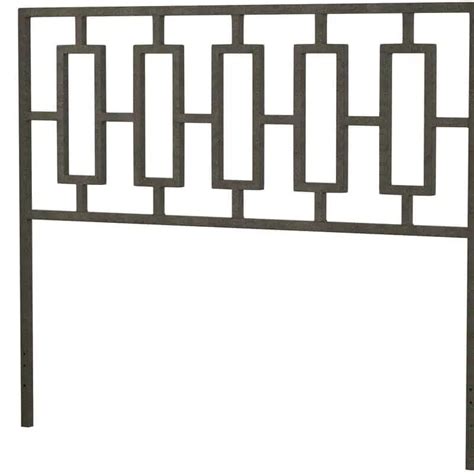 Metal Slat Headboard Design Three | Decor Essentials