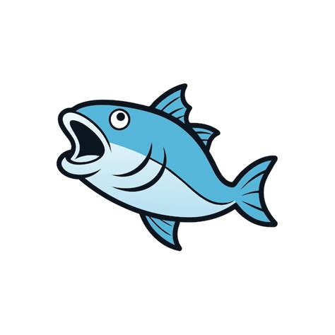 Premium Vector | Arctic Cod fish screams icon vector illustration