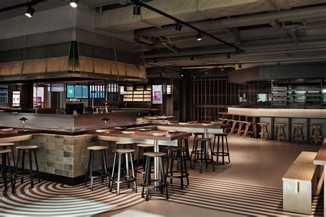 Interior Design — TaiKoo Kin Food Halls — dining hall concept ...