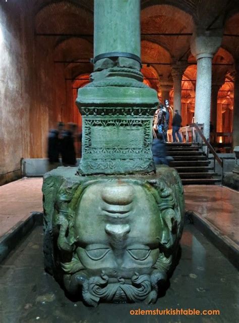 Medusa at the Basilica cistern in #Istanbul | Istanbul, Basilica, Cistern