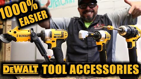 TOP 3 DeWALT Power Tool Accessories That Will Make YOUR LIFE 1000% ...