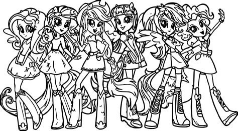 My Little Pony Coloring Pages For Pony Lovers | Educative Printable