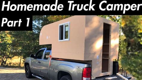 10 Homemade DIY Truck Camper Plans To Save Your Money | Truck camper ...