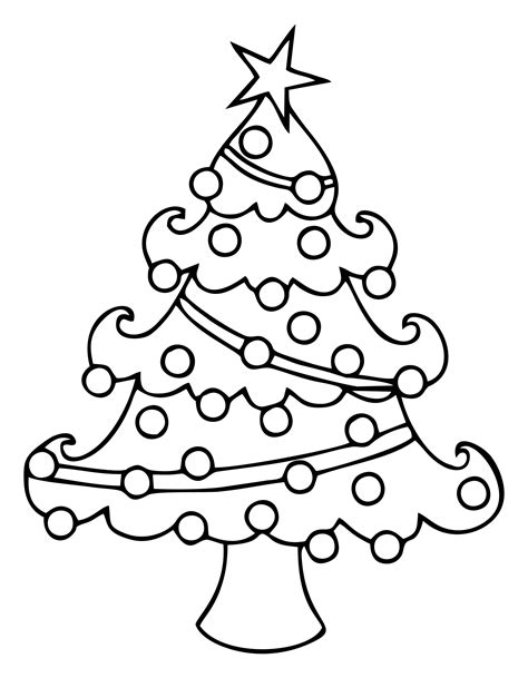 6 Best Printable Christmas Tree Clip Art PDF for Free at Printablee