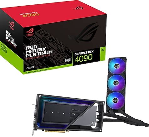 Asus RTX 4090 ROG MATRIX ROG-MATRIX-RTX4090-P24G-GAMING 384 Bit GDDR6X ...