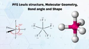 PF5 Lewis structure, Molecular Geometry, Bond angle and Shape ...