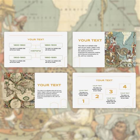 History Timeline Powerpoint Template Free | MasterBundles