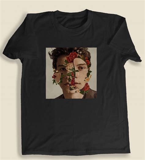 Shawn Mendes shirt, Shawn mendes album, roses, Illuminate album, unisex ...