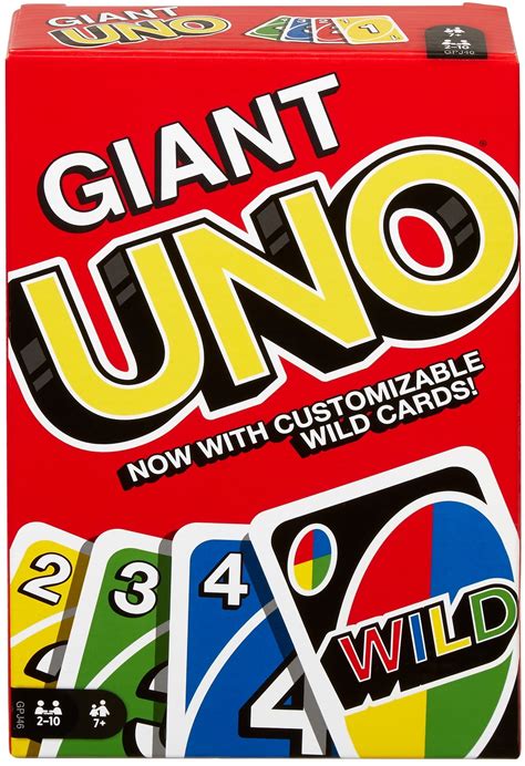 UNO Giant Family Card Game With 108 Oversized Cards - Walmart.com ...