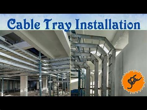 Cable Tray Installation work properly - YouTube