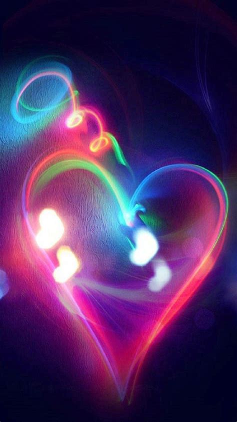 Neon Heart Wallpapers - Wallpaper Cave