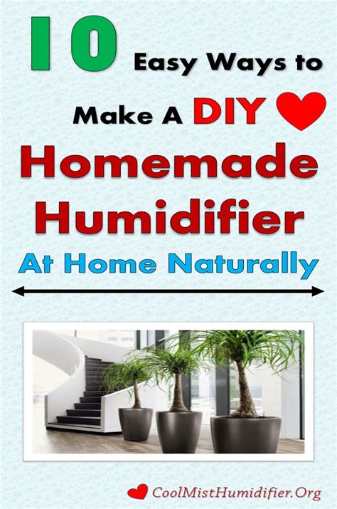 How to Make A DIY Homemade Humidifier? | Homemade humidifier ...