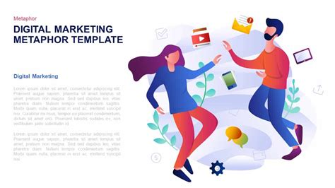 Digital Marketing Slide Template for PowerPoint Presentations