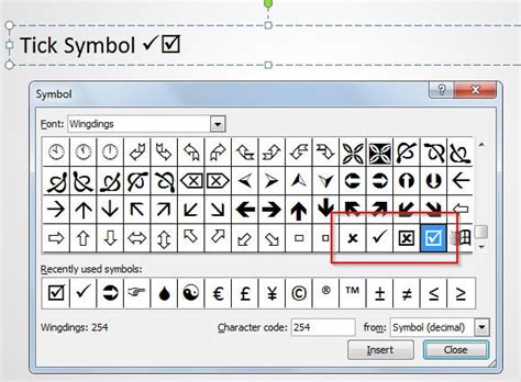 How to Insert a Tick Symbol in PowerPoint (Multiple Ways)