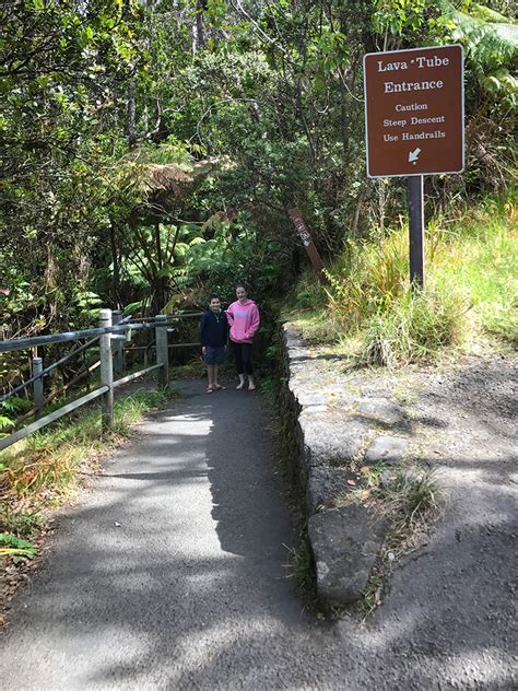 500 Year Old Thurston Lava Tube At Hawai'i Volcanoes National Park