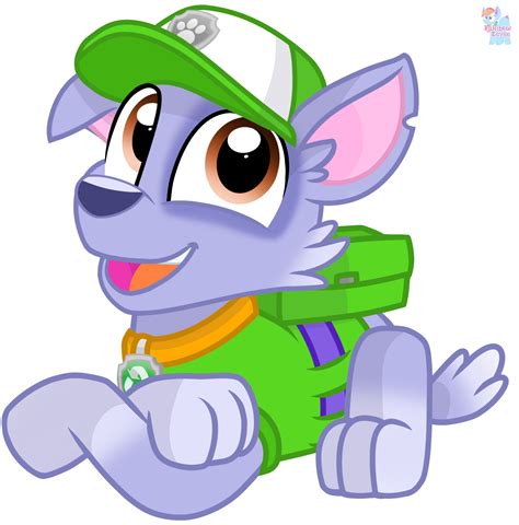 PAW Patrol Cute Rocky vector by RainbowEeveeDE on Newgrounds in 2020 ...