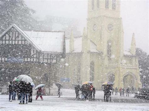 Shimla Receives Heavy Snowfall for Valentine's Week | Feb 2016