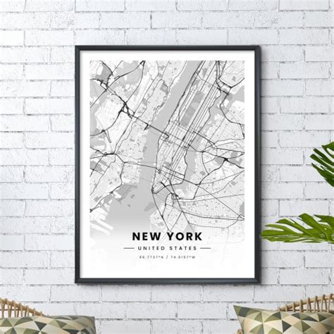 Custom Maps to Personalize & Design - Unique Street Map Art