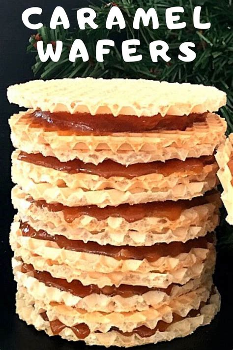 Caramel Wafers Recipe - My Gorgeous Recipes