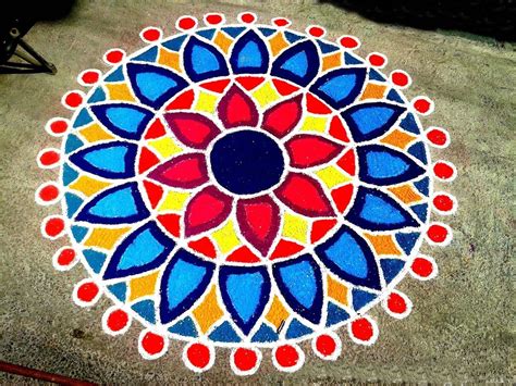 Samuel Lucas JMI School rangoli designs - Samuel Lucas JMI School