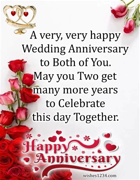 150+ Happy Wedding Anniversary Wishes, Messages & Quotes | Happy ...