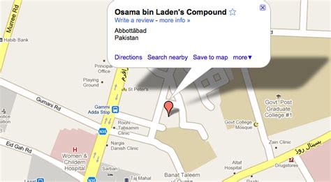 Osama Bin Laden's Compound Already Mapped on Google - The Atlantic