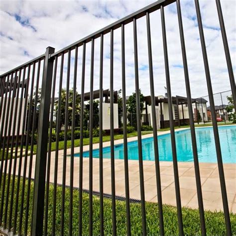 Complete Powder Coating Aluminium Pool Fence System Pool Fence Panels ...