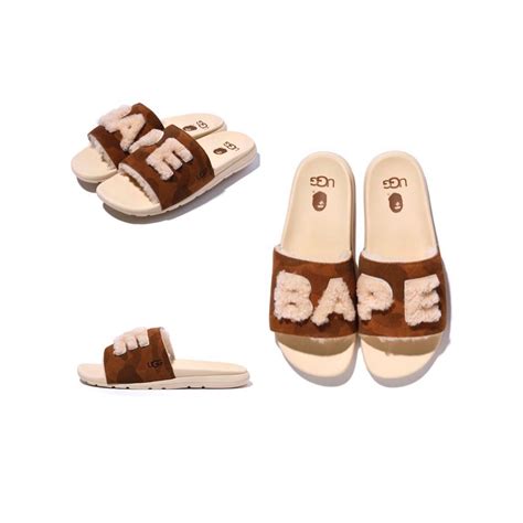 Bape Bape x UGG Xavier Slippers | Grailed