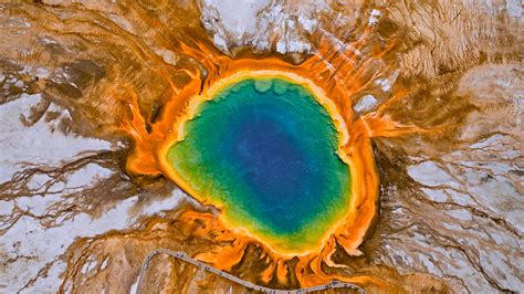 Yellowstone Park Caldera Super Volcano Effects