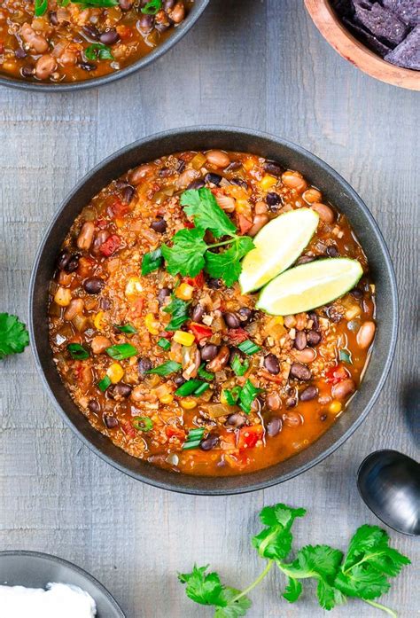 Instant Pot Vegetarian Chili - Share the Spice