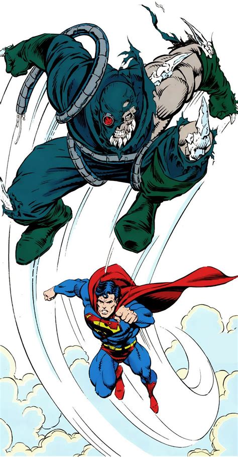 Doomsday vs Superman by Tom Grummett | Dc comics artwork, Superman ...