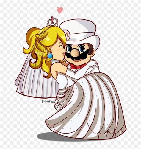 Wedding Mario X Peach By Telinkfan1 - Mario And Peach Wedding - Free ...