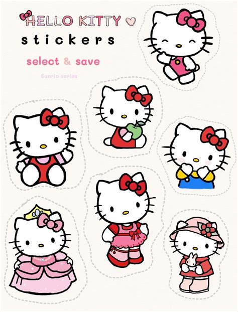 Hello Kitty Stickers 💌 - Notability Gallery