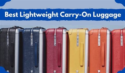 Best Lightweight Carry-On Luggage - Self-Tested Picks