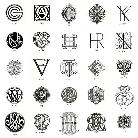 Antique Monogram Gallery | Monogram logo design, Machine embroidery ...