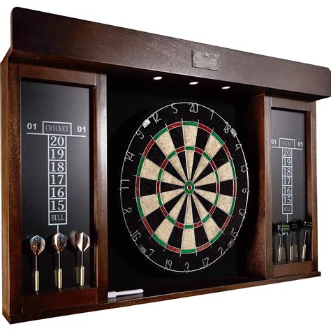 Barrington 40inch Dartboard Cabinet with LED Lights - Walmart.com