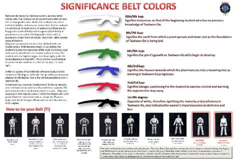 taekwondo belt colors meaning - YouRe Getting Better And Better Weblogs ...