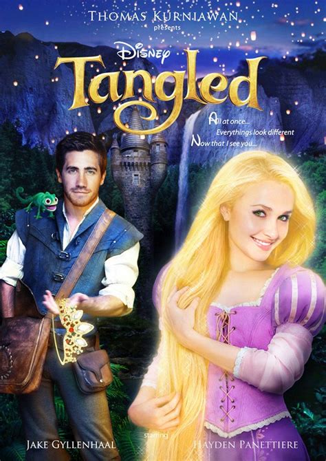 Disney Live-Action Movie Posters: Rapunzel (Tangled) - Faxo