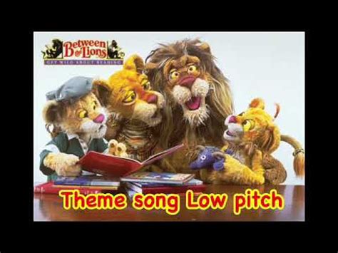 Between the lions theme song Low pitch - YouTube