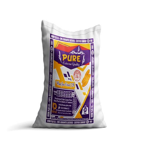 Wheat Flour 25 Kg Bag Pure Brand - Boom Plus | Pasta Manufacturers ...